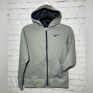 Nike Grey Hoodie with Black Hood Lining